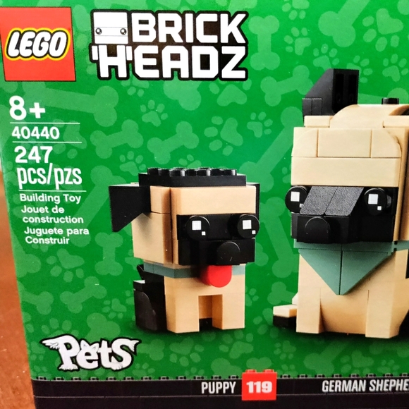 Lego Brickheadz 40440 Pets German Shepherd - Picture 1 of 2